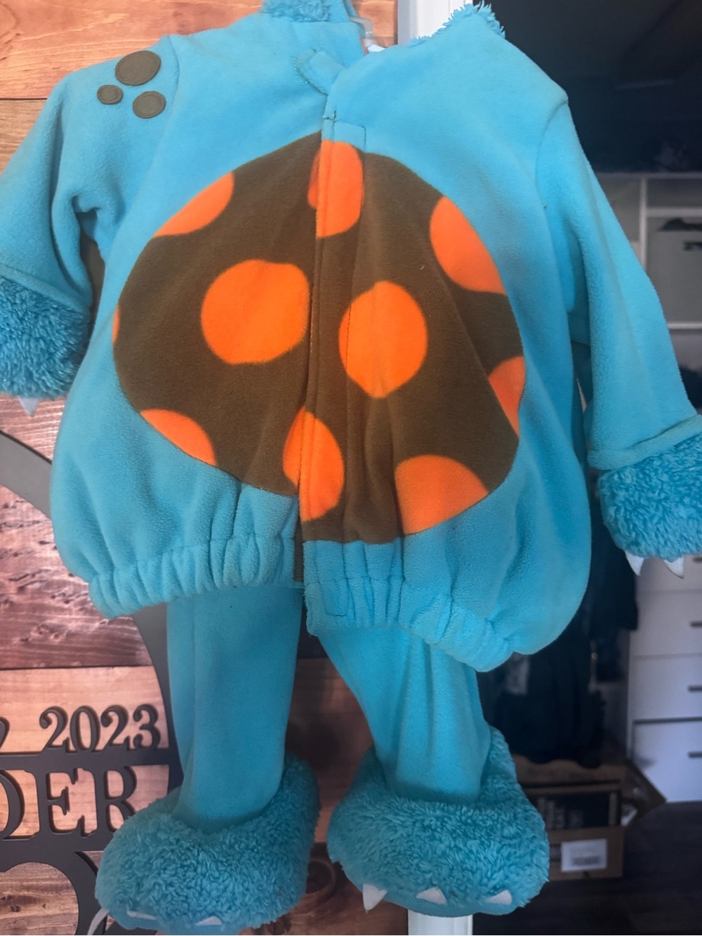 Infant Monster Costume 0-6 months